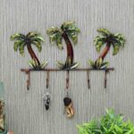 Green Palm Tree Key Holder