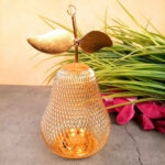 Pear Shape Diya Tea Light Candle Holder