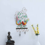 Couple Birds Tree Key Holder