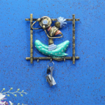 Antique Musician Key Holder